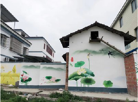 天门室外墙绘-从选材到保养。