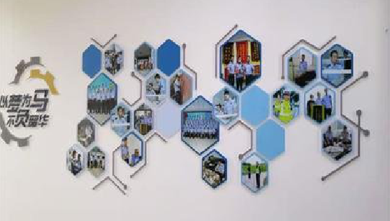 天门文化墙最常见的做法。