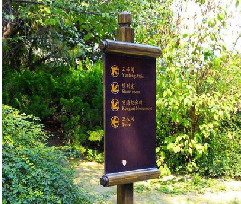 天门标识牌与环境之间有什么关系？